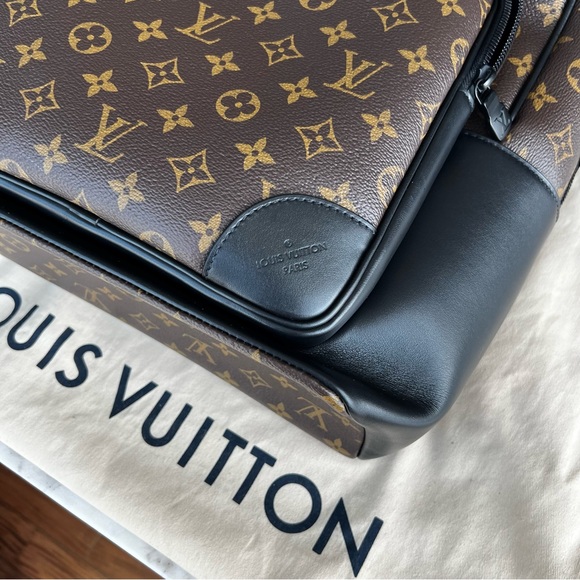 Louis Vuitton monogram Macassar Dean backpack - Picture 4 of 11